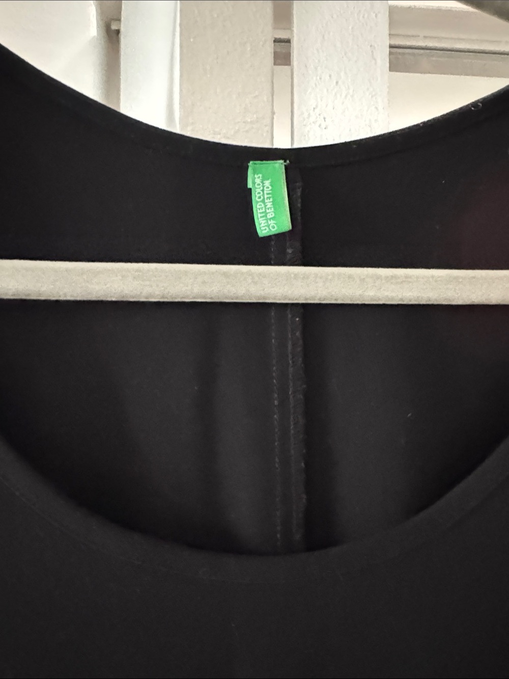 United Colors Of Benetton Elegant Black Strapless Dress